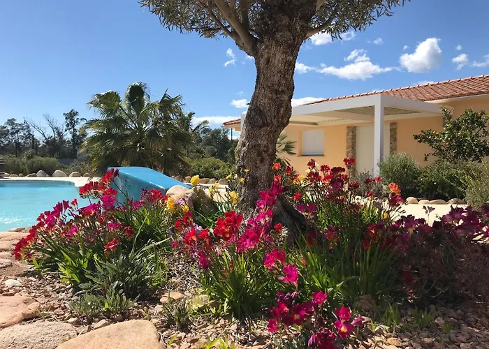 Villa L'hacienda Piscine Chauffée à 28, Spa, Boulodrome Et Court De Tennis Privés, 2 Indépendantes Porto-Vecchio (Corsica)