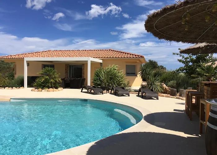 L'hacienda Piscine Chauffée à 28, Spa, Boulodrome Et Court De Tennis Privés, 2 Indépendantes Villa Porto-Vecchio (Corsica)