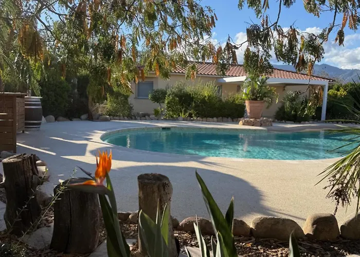 L'hacienda Piscine Chauffée à 28, Spa, Boulodrome Et Court De Tennis Privés, 2 Indépendantes