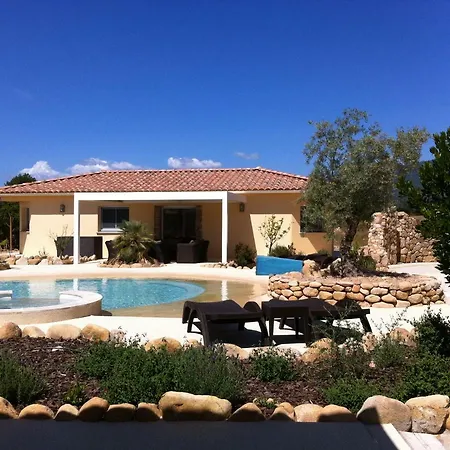 L'hacienda Piscine Chauffee A 28, Spa, Boulodrome Et Court De Tennis Prives, 2 Independantes Villa Porto-Vecchio (Corsica)