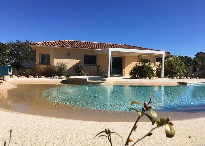 Villa L'hacienda Piscine Chauffee A 28, Spa, Boulodrome Et Court De Tennis Prives, 2 Independantes *